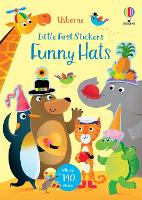 Book Cover for Little First Stickers Funny Hats by Jessica Greenwell