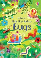 Book Cover for Little First Stickers Bugs by Sam Smith