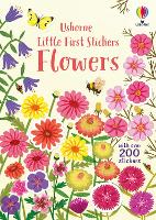 Book Cover for Little First Stickers Flowers by Caroline Young