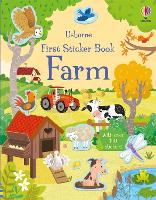 Book Cover for First Sticker Book Farm by Kristie Pickersgill