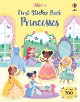 Book Cover for First Sticker Book Princesses by Caroline Young