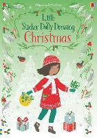 Book Cover for Little Sticker Dolly Dressing Christmas by Fiona Watt