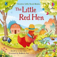 Book Cover for The Little Red Hen by Lesley Sims