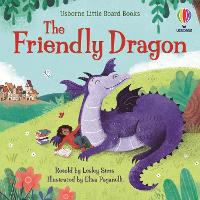 Book Cover for The Friendly Dragon by Lesley Sims