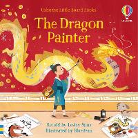 Book Cover for The Dragon Painter by Lesley Sims