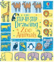 Book Cover for Step-by-step Drawing Zoo Animals by Fiona Watt, Candice Whatmore