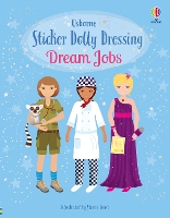 Book Cover for Sticker Dolly Dressing Dream Jobs by Emily Bone