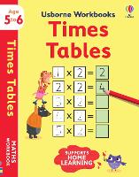 Book Cover for Usborne Workbooks Times tables 5-6 by Holly Bathie