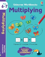 Book Cover for Usborne Workbooks Multiplying 6-7 by Holly Bathie