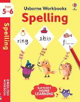 Book Cover for Usborne Workbooks Spelling 5-6 by Jane Bingham