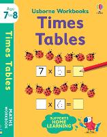 Book Cover for Usborne Workbooks Times Tables 7-8 by Holly Bathie