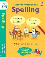 Book Cover for Usborne Workbooks Spelling 7-8 by Jane Bingham