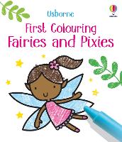 Book Cover for First Colouring Fairies and Pixies by Matthew Oldham