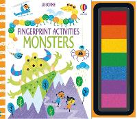 Book Cover for Fingerprint Activities Monsters by Fiona Watt