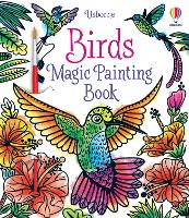 Book Cover for Birds Magic Painting Book by Sam Baer