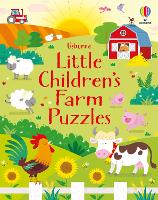 Book Cover for Little Children's Farm Puzzles by Kirsteen Robson