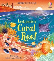 Book Cover for Look Inside a Coral Reef by Minna Lacey