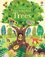 Book Cover for First Sticker Book Trees by Jane Bingham