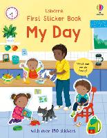 Book Cover for First Sticker Book My Day by Holly Bathie