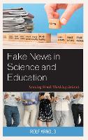 Book Cover for Fake News in Science and Education by Rolf Arnold