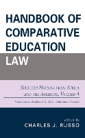 Book Cover for Handbook of Comparative Education Law by Charles J. Russo