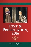 Book Cover for Text & Presentation, 2016 by Graley Herren