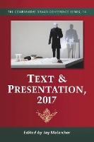 Book Cover for Text & Presentation, 2017 by Jay Malarcher