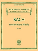 Book Cover for Favourite Piano Works by Johann Sebastian Bach