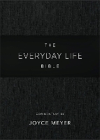 Book Cover for Everyday Life Bible: Black LeatherLuxe® by Joyce Meyer