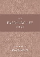 Book Cover for The Everyday Life Bible Blush LeatherLuxe® by Joyce Meyer