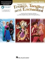 Book Cover for Songs from Frozen, Tangled and Enchanted by Hal Leonard Publishing Corporation