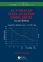 Book Cover for Automated Data Analysis Using Excel by Brian D. Bissett