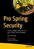 Book Cover for Pro Spring Security by Carlo Scarioni, Massimo Nardone