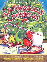 Book Cover for Cookiesaurus Christmas by Nate Evans, Amy Fellner Dominy