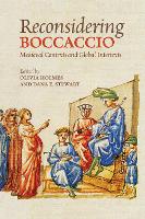 Book Cover for Reconsidering Boccaccio by Olivia Holmes