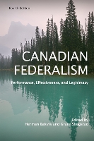 Book Cover for Canadian Federalism by Herman Bakvis