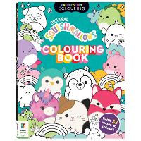 Book Cover for Kaleidoscope Squishmallows Feelin' Mallow Colouring Book by Hinkler Pty Ltd