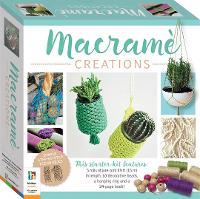 Book Cover for Macrame Creations Box Set by Hinkler Pty Ltd