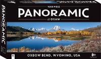 Book Cover for 1000 Piece Panoramic Jigsaw Puzzle Oxbow Bend, USA by Hinkler Pty Ltd