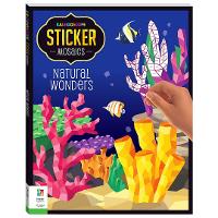 Book Cover for Kaleidoscope Sticker Mosaics Natural Wonders by Hinkler Pty Ltd