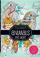 Book Cover for Kaleidoscope Colouring Animals by Hinkler Pty Ltd