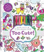 Book Cover for Kaleidoscope Colouring: Too Cute! Kit by Hinkler Pty Ltd