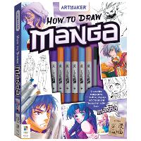 Book Cover for Art Maker How to Draw Manga by Ruth Keattch