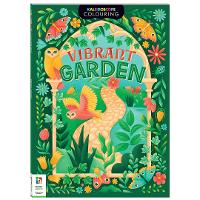 Book Cover for Kaleidoscope Colouring Vibrant Garden by Hinkler Pty Ltd