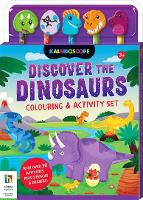 Book Cover for Discover the Dinosaurs Colouring & Activity Set by Hinkler Pty Ltd