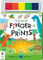 Book Cover for Dinosaurs Finger Prints by Hinkler Pty Ltd