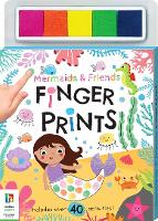 Book Cover for Mermaids & Friends Finger Prints by Hinkler Pty Ltd