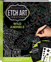 Book Cover for Kaleidoscope Etch Art Creations: Wild Animals by Hinkler Pty Ltd