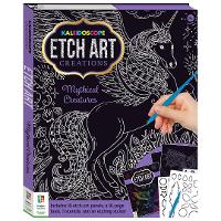 Book Cover for Kaleidoscope Etch Art Creations: Mythical Creatures by Hinkler Pty Ltd