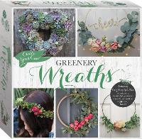 Book Cover for Create Your Own Greenery Wreath Kit Box Set by Hinkler Pty Ltd